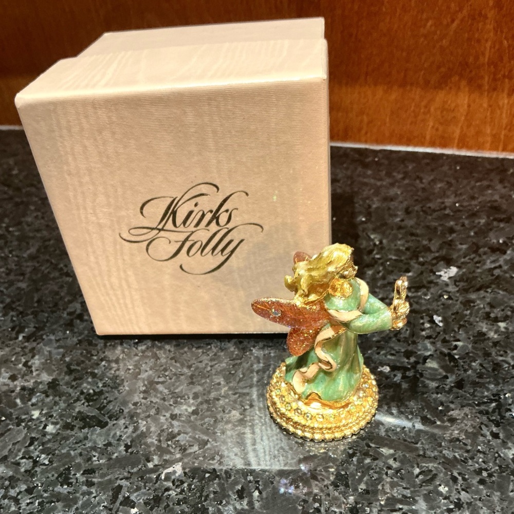 Vintage Kirk's Folly Serenity’s Angel Christmas Decoration